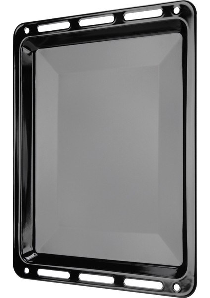 Ankastre Emaye Fırın Tepsisi 45,5X36,0X4CM Bosch Siemens Beko Arçelik Vestel Profilo Uyumlu Siyah Renk fiyatları
