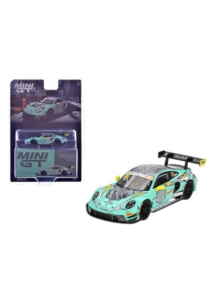 164 Porsche 911 Gt3 R Hubauto Racing 2023 Fıa Gt World Cup 70TH Macau Grand Prix - Blister Paket