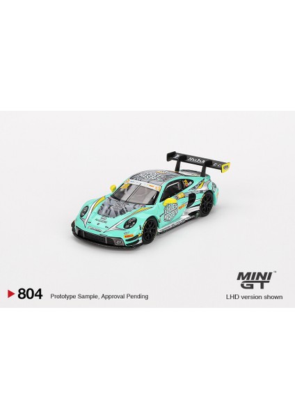 164 Porsche 911 Gt3 R Hubauto Racing 2023 Fıa Gt World Cup 70TH Macau Grand Prix - Blister Paket modelleri