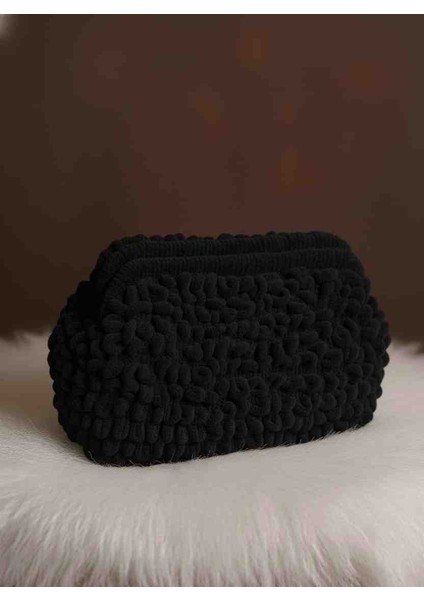 👜 El Örgüsü Örgü Çanta – Özel Dokulu ve Şık Tasarım