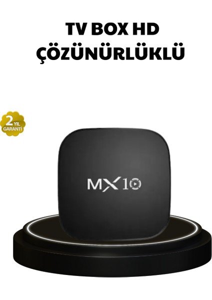 Nrzsnt Mi Box S 4K Android Tv Box – Google Asistan, Dolby Ses, 8 GB Hafıza, Chromecast Desteği