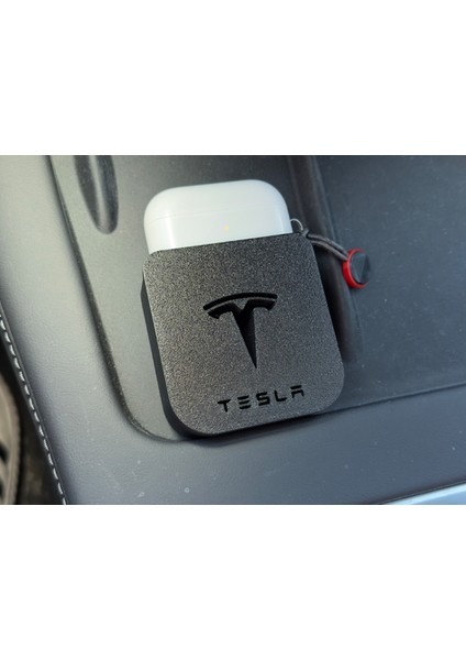Airpods Pro Tesla Uyumlu Kablosuz Şarj Standı – Model 3 / Y 2021-2023