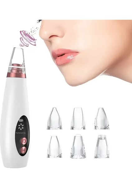 Dijital Göstergeli Siyah Nokta Vakum Cihazı 6 Başlık (4940)