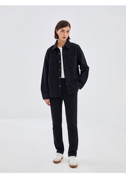 Yeni Sezon Oversize Kadın Jean Gömlek Ceket fiyatları
