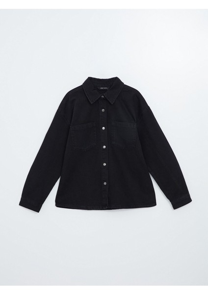 Yeni Sezon Oversize Kadın Jean Gömlek Ceket indirimleri