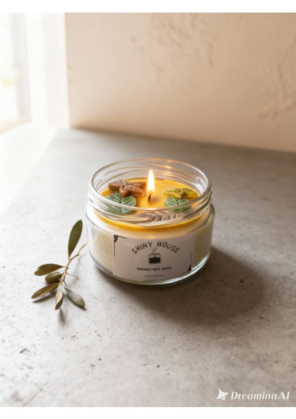 El Yapımı Aromaterapi Cam Kavanoz Mum – Dekoratif, Kokulu, Doğal Soya Wax fiyatları