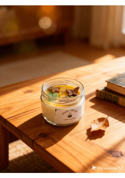 El Yapımı Aromaterapi Cam Kavanoz Mum – Dekoratif, Kokulu, Doğal Soya Wax modelleri