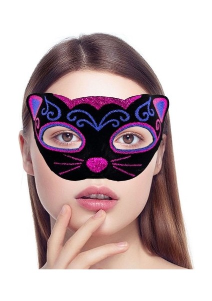 Kadife Kaplama Kedi Maskesi fırsatları