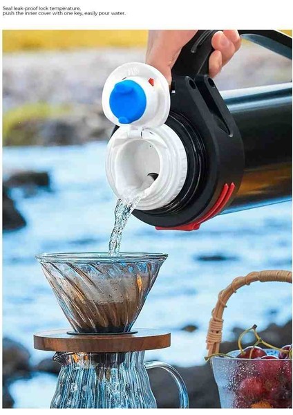 Kamp Dağ Balıkçılık Trekking Termosu 4 Litre Çelik 48 Saat Sıcak Soğuk Muhafazalı fırsatları