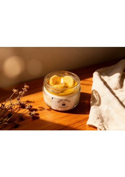 El Yapımı Aromaterapi Cam Kavanoz Mum – Dekoratif, Kokulu, Doğal Soya Wax modelleri