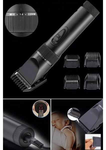 Inter Mac3 TC-4800 Yedek Bataryalı Profesyonel Saç Sakal Tıraş Makinesi fiyatları