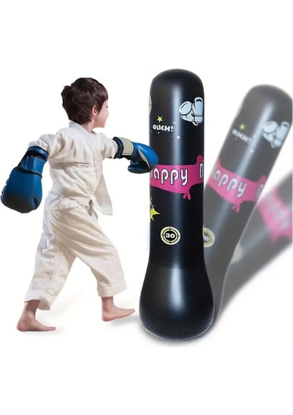 Şişme Boks Fitness Antrenman Dikey Kum Torbası Pvc modelleri