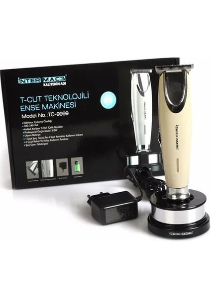 Inter Mac3 TC-9999 T-Cut Ense ve Saç Kesme Makinesi fırsatları