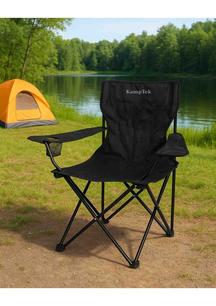 Kamp Piknik Doğa Sandalyesi Katlanabilir Taşıma Çantalı Kolay Kurulum Sandalye