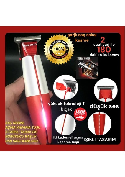 Inter Mac3 Saç Kesme Makinesi TC-1919