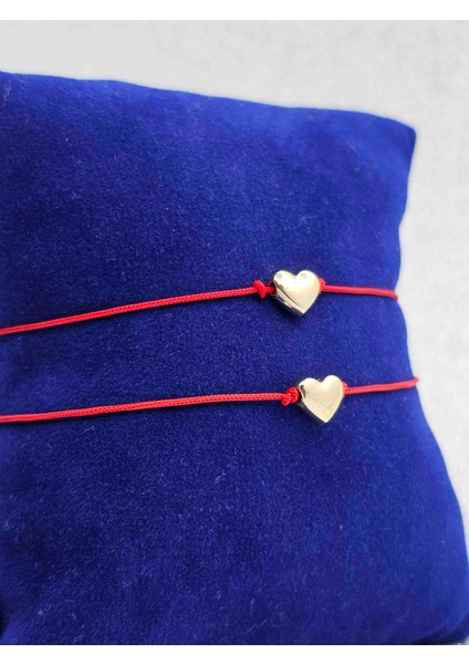 Sevgili / Çift / Arkadas Kombini 2 Li Bileklik Kalpl: Model Şans Bilekliği