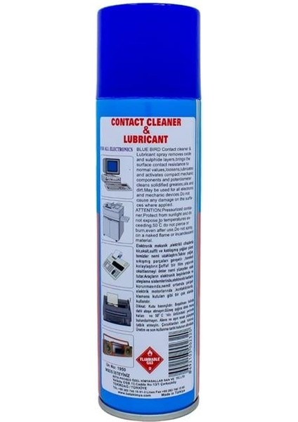 Blue Bird BB-257 Contact Yağlı Sprey 250 ml fiyatları
