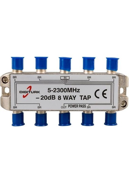 Digitürk 5-2150 Mhz 8 Yollu Switch Splitter