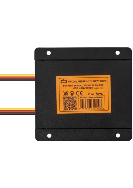 Powermaster PM-7896 24-12 Volt 5 Amper Oto Konvertör Voltaj Düşürücü fiyatları