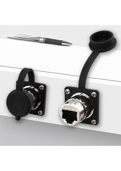 Powermaster PM-24597 Dişi - Dişi IP68 Su Geçirmez Metal RJ45 Konnektör modelleri