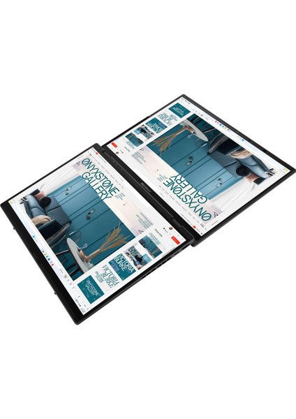 Ultra Pil Ömürlü Dokunmatik Ekran Zenbook Duo Çift OLED Ekran Core Ultra 7 16GB 1tb Geleceğin Bilgisayarı modelleri