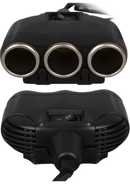 Olesson 1634 12-24V 3lü Usbli 120W 80CM Kablolu Dijital Ekranlı Araç Çakmak Çoklayıcı fırsatları