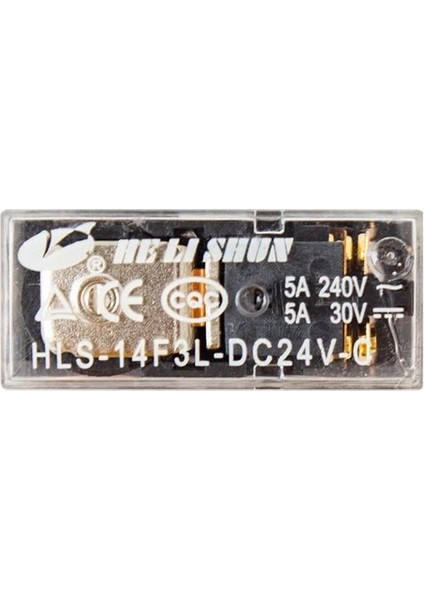 24 Volt Role Çift Kontak 8 Bacak 5 Amper HLS-14F3L-DC5V -C fiyatları