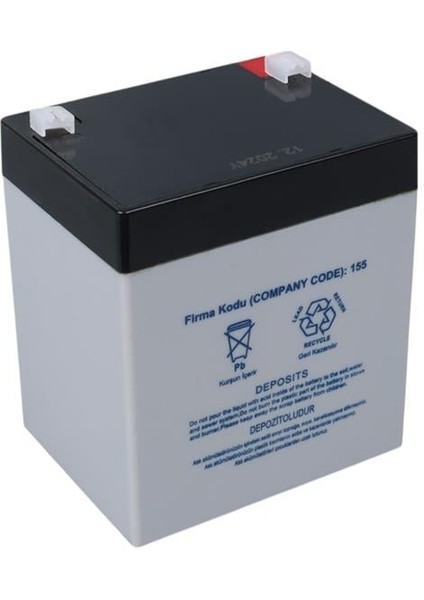 Yokohama YH-125.0 12 Volt - 5 Amper Akü (90X70X101 Mm) fiyatları