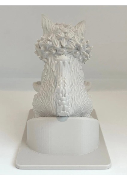 😱 Şaşkın/sinirli Kedi 3D Baskı Telefon Tutacağı (12 Cm) - Masaüstü Dekoratif Figür Standı modelleri