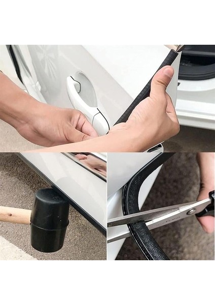 Magicvoice MV-26301 U Tip Araç Kapı Çarpma Çizik Engelleyici Koruyucu 5 Metre Şerit Mavi fiyatları