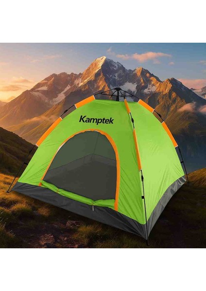 Kamp Doğa Deprem Çadırı Otomatik Kurulum Tek Katmanlı 4 Kişilik Çadır modelleri