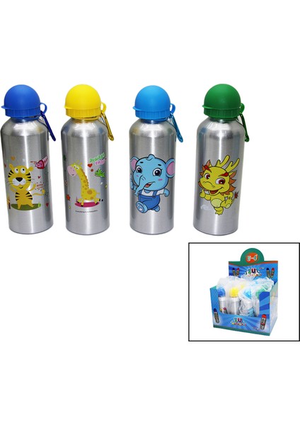 Erkek Metal Suluk Matara 500ml (4915)