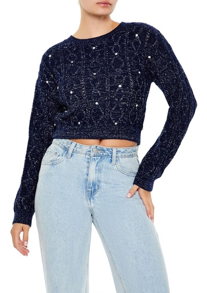 Boncuk Detaylı Kazak fiyatları