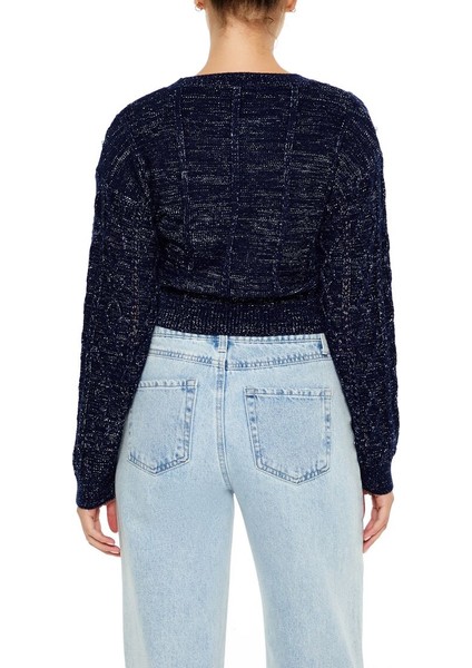 Boncuk Detaylı Kazak modelleri