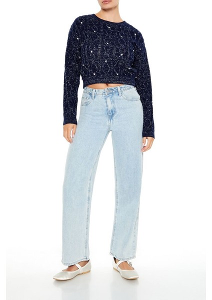 Boncuk Detaylı Kazak fırsatları