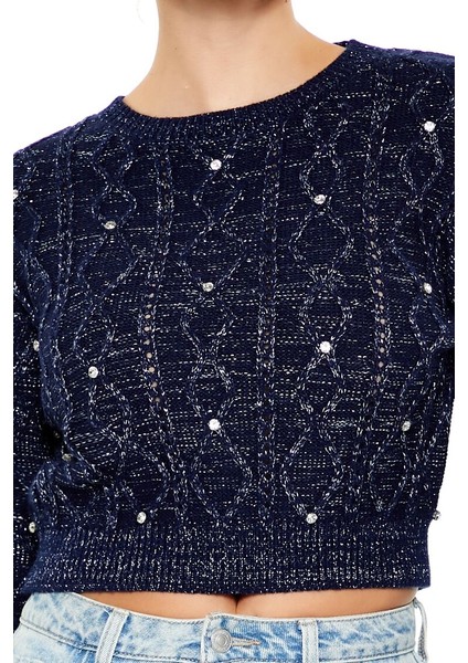 Boncuk Detaylı Kazak indirimleri