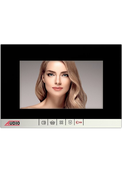 Görüntülü Diafon Bus Plus (Mekanik Butonlu) 7 Inç