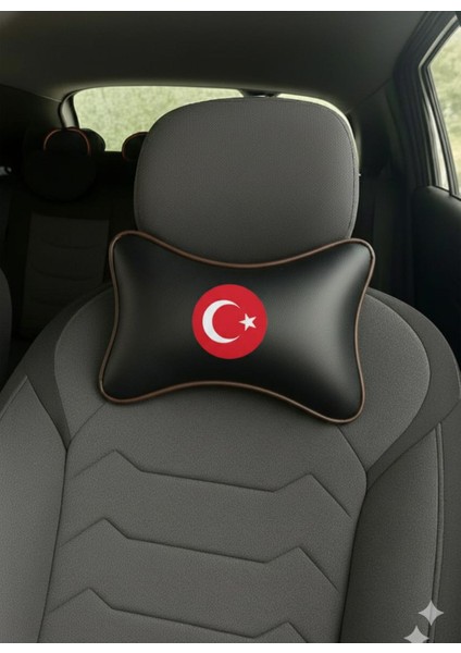 Ay Yıldızlı Araç Içi Konfor -Oto Boyun Yastığı (4 Renk Seçeneği) fiyatları