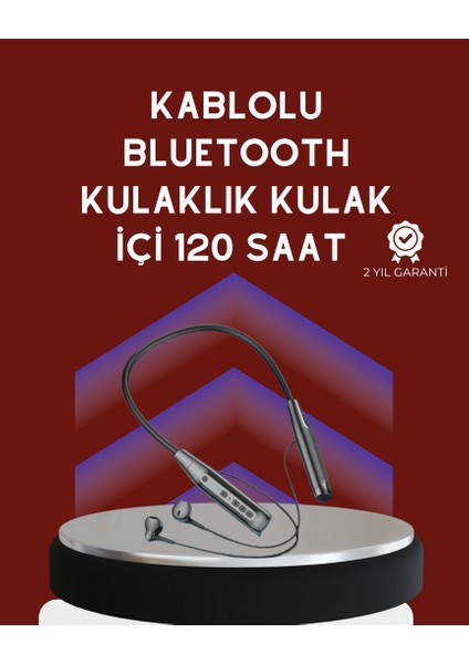 Nrzsnt Kablosuz Bluetooth Kulaklık – Net Ses Kalitesi, Dokunmatik Tuş, Gürültü Azaltıcı Mikrofon