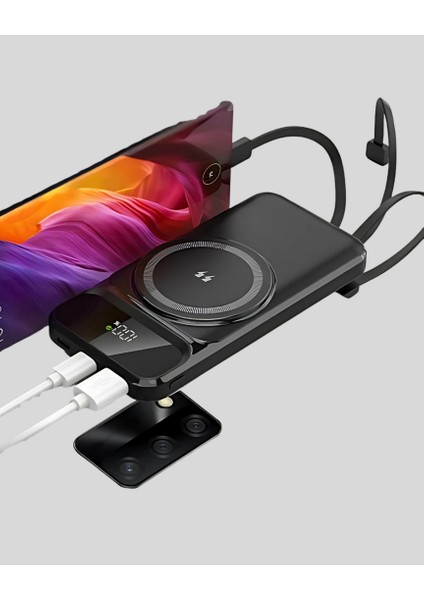 Nrzsnt Kablosuz 10000 Mah Powerbank indirimleri