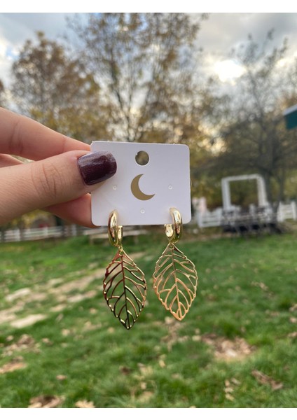 Aurora Leaf Gold Küpe fiyatları
