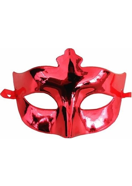 Kırmızı Renk Parlak Balo Maskesi modelleri