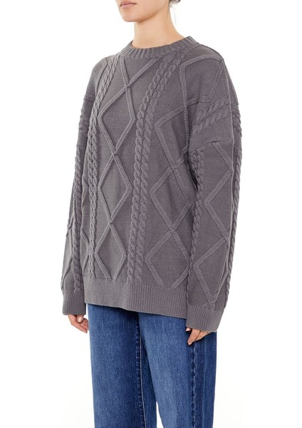 Örgü Desenli Kazak