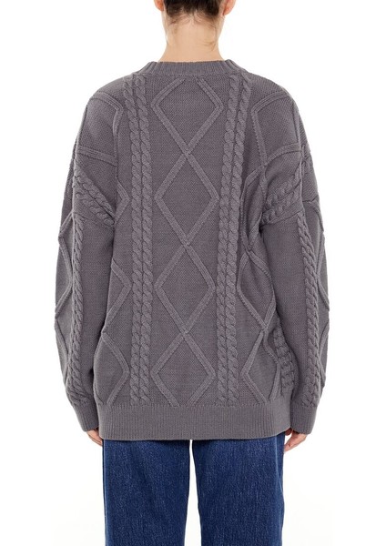 Örgü Desenli Kazak modelleri