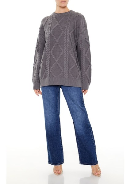 Örgü Desenli Kazak fırsatları