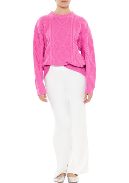 Örgü Desenli Kazak