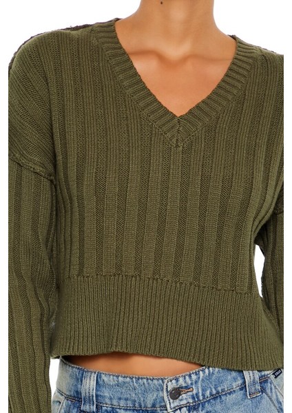 Örgü Crop Kazak modelleri