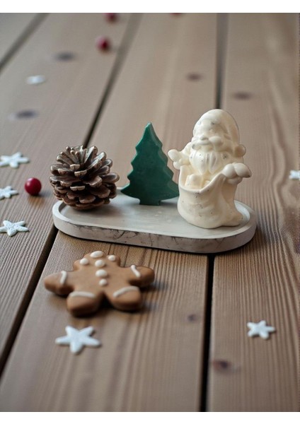 Noel Baba, Çam Ağacı Mumlar, Seramik Tablalı modelleri