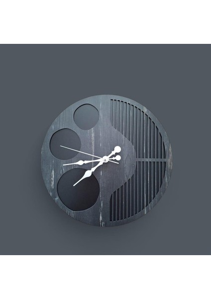 Tasarım Siyah Duvar Saati