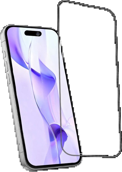 CPT05 Apple iPhone 17 Pro Bilvis 5in1 3D Magic Cam Ekran Koruyucu - Siyah modelleri